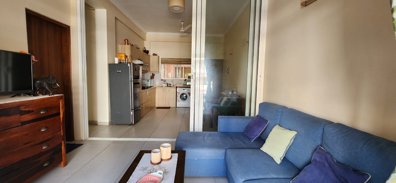 Living Room with Partition