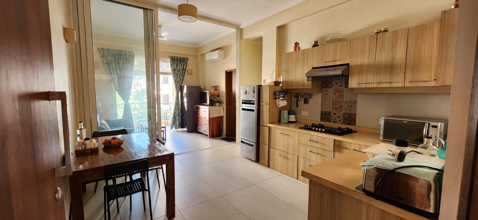 Living and Kitchen Area